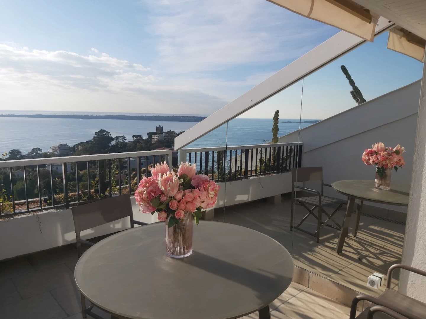 Extérieur terrasse miroir UV