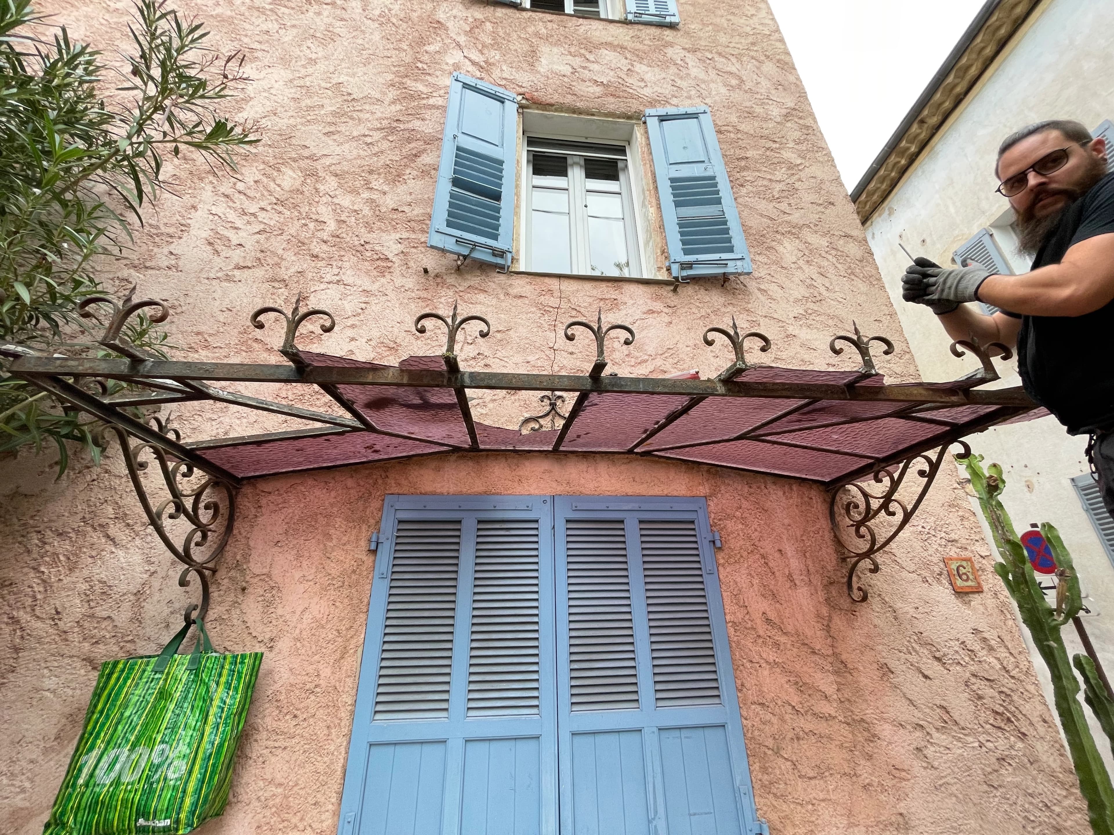 Remplacement de marquise
